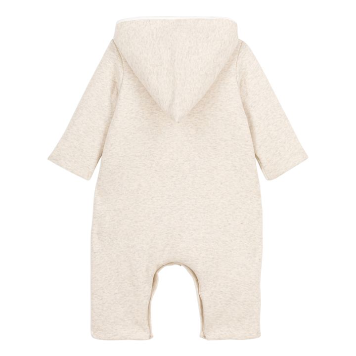 Choupette Organic Cotton Jumpsuit | Beige- Product image n°3