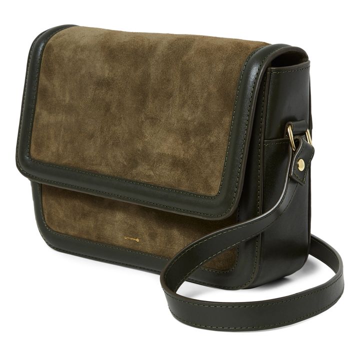Sophia Suede Bag Grünolive- Produktbild Nr. 1