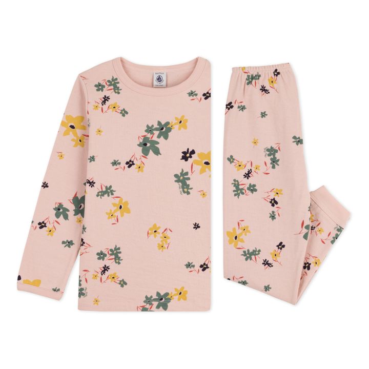 Pyjama Coton Tubique Clémentine | Rose pêche- Image produit n°2