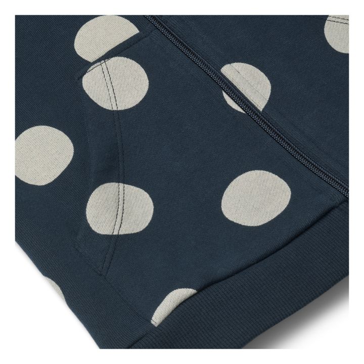 Baldur Organic Cotton Hoodie Navy blue- Product image n°3