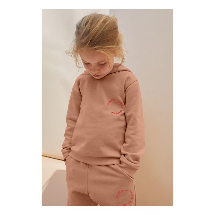 Hildur Organic Cotton Hoodie Rosa- Produktbild Nr. 1
