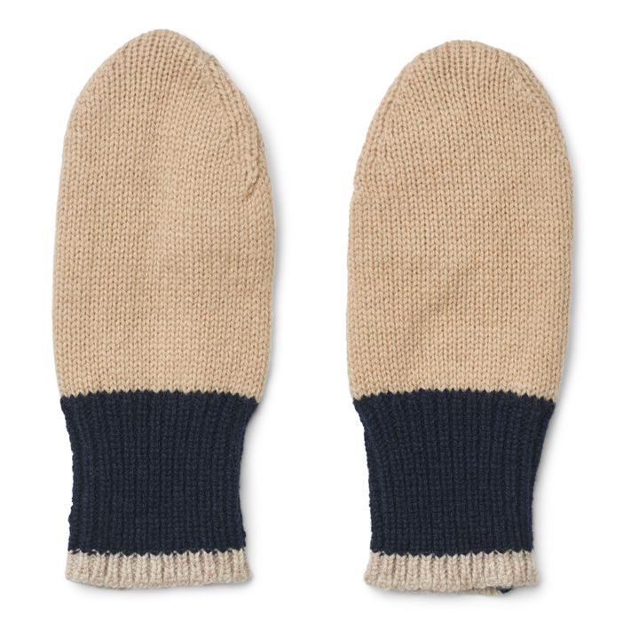 Millie Merino Wool Mittens Beige- Imagen del producto n°0