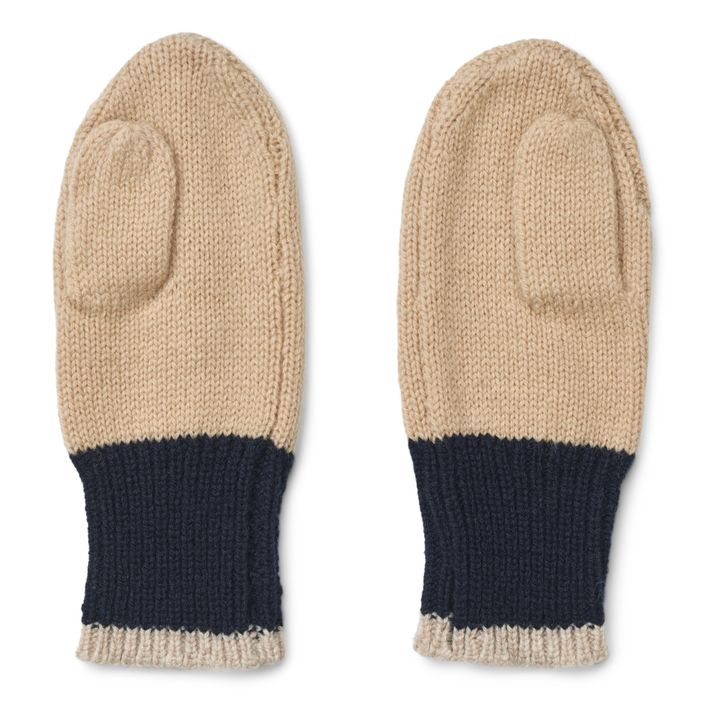 Millie Merino Wool Mittens Beige- Imagen del producto n°1