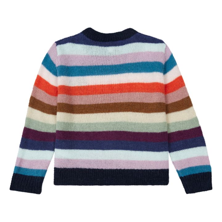 My Heart Striped Jumper Ecru- Product image n°2