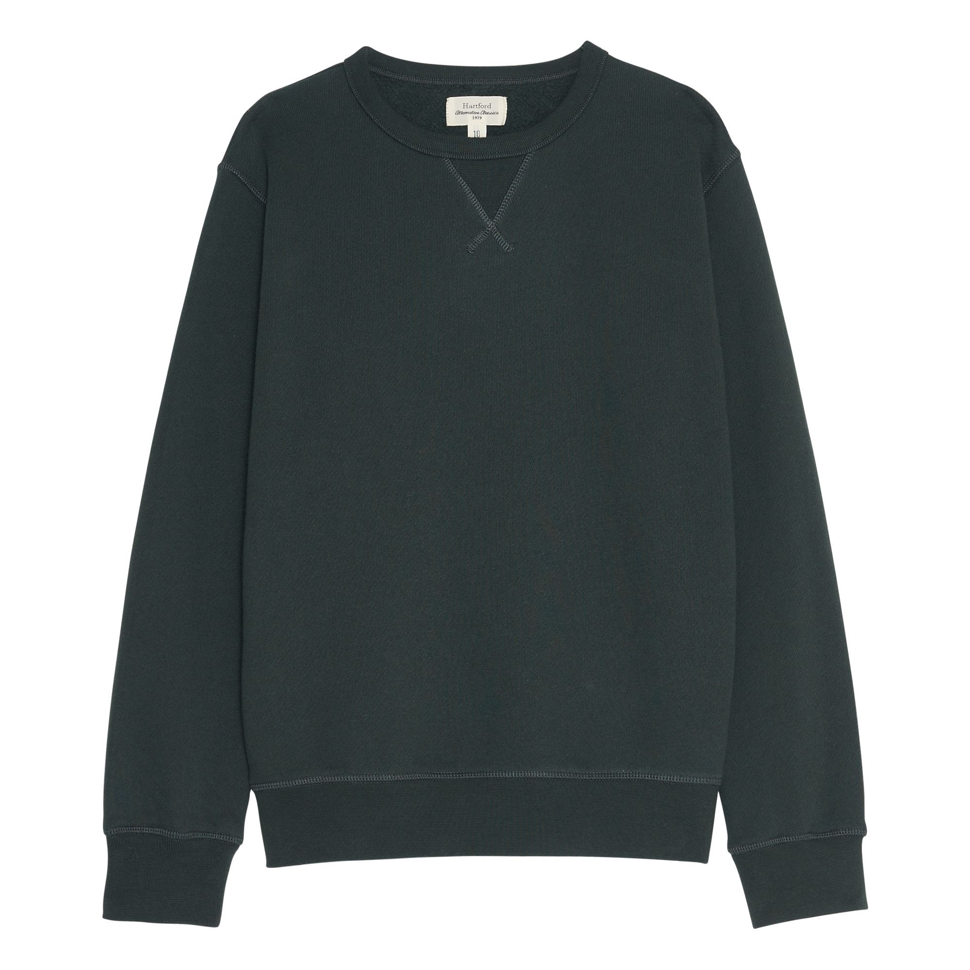 Crew Sweatshirt Dunkelgrün- Produktbild Nr. 0