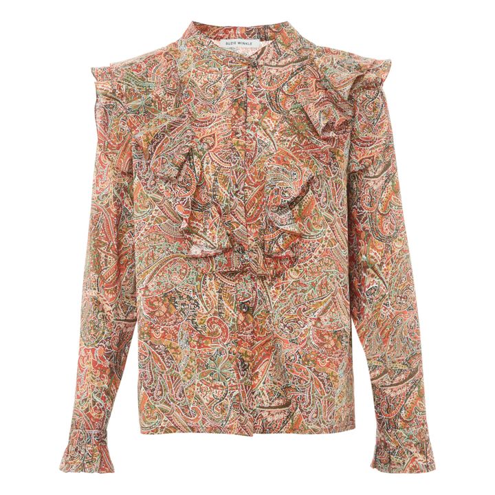Carlo Sharmin Blouse | Rostfarben- Produktbild Nr. 0