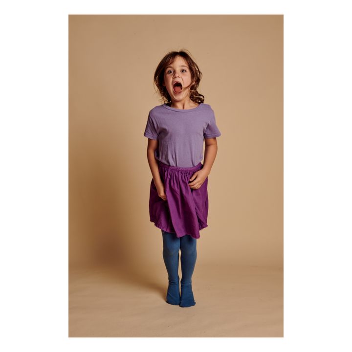 Organic Cotton T-shirt Violeta- Imagen del producto n°2