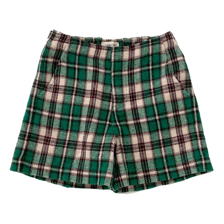 Short Carreaux Vert- Image produit n°0