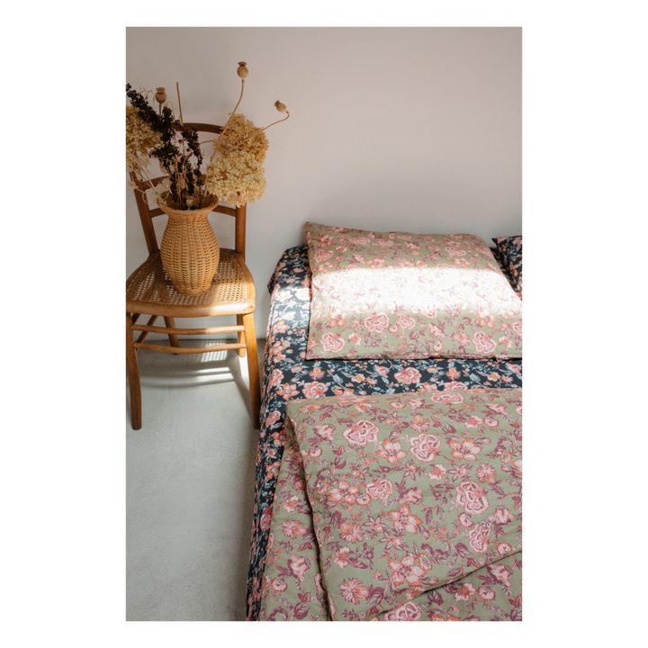 Valerie Organic Cotton Pillowcase Khaki- Produktbild Nr. 8