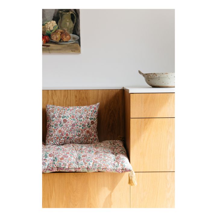 Holie Reversible Organic Cotton Floor Mat Cremefarben- Produktbild Nr. 1