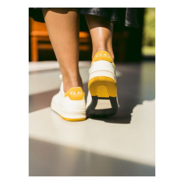 Scarpe da ginnastica, modello: Malone Vegan | Giallo senape- Immagine del prodotto n°6