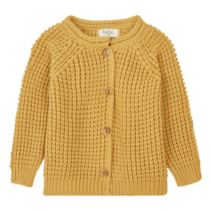 Cardigan Bébé Ocre- Image produit n°0