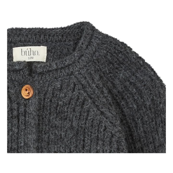 Cardigan Bébé Gris anthracite- Image produit n°1