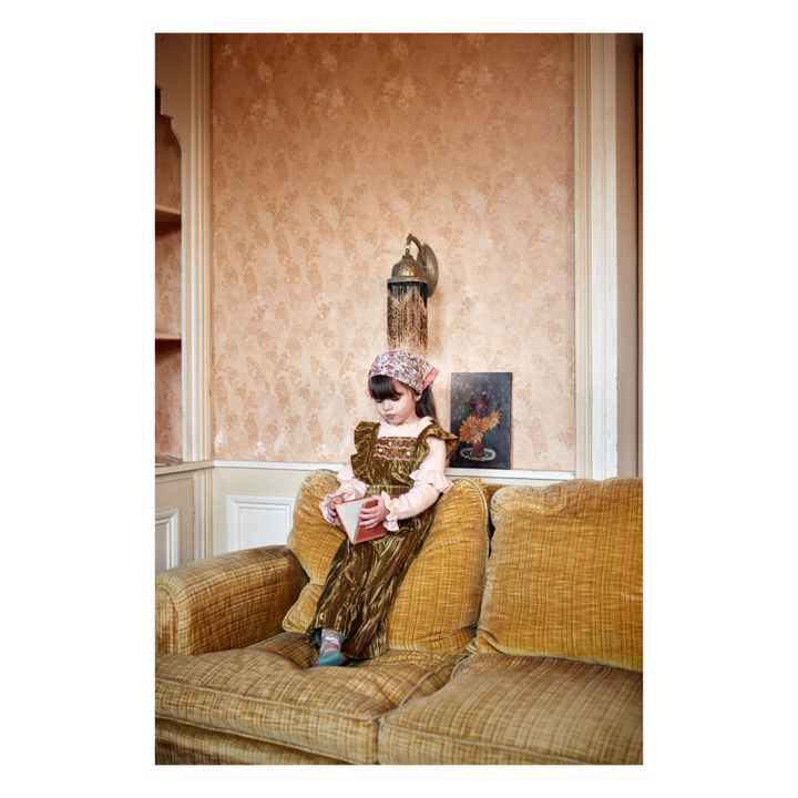 Georgette Hand-Embroidered Jumper Rosa- Imagen del producto n°2