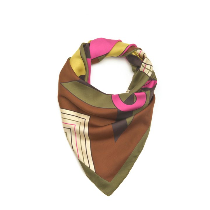 606 Silk Scarf Avellana- Imagen del producto n°0