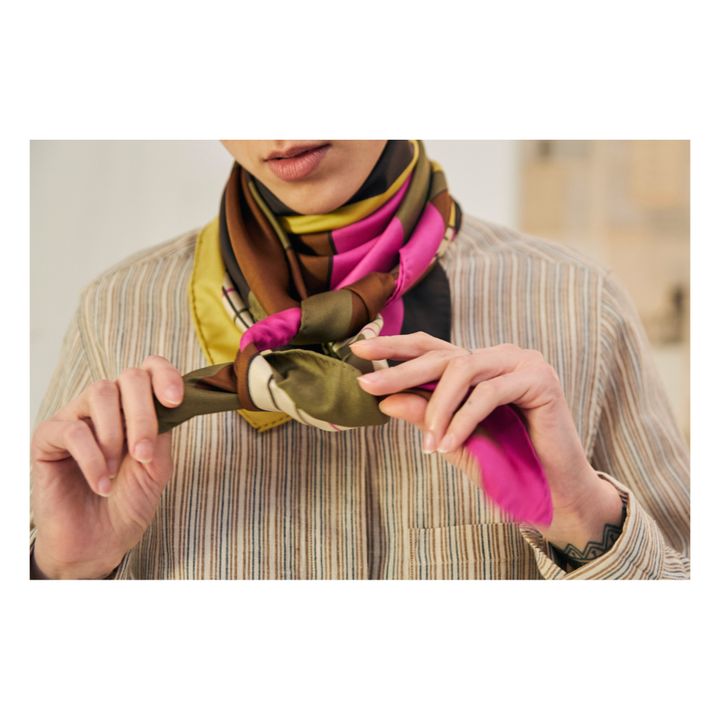 606 Silk Scarf Avellana- Imagen del producto n°2