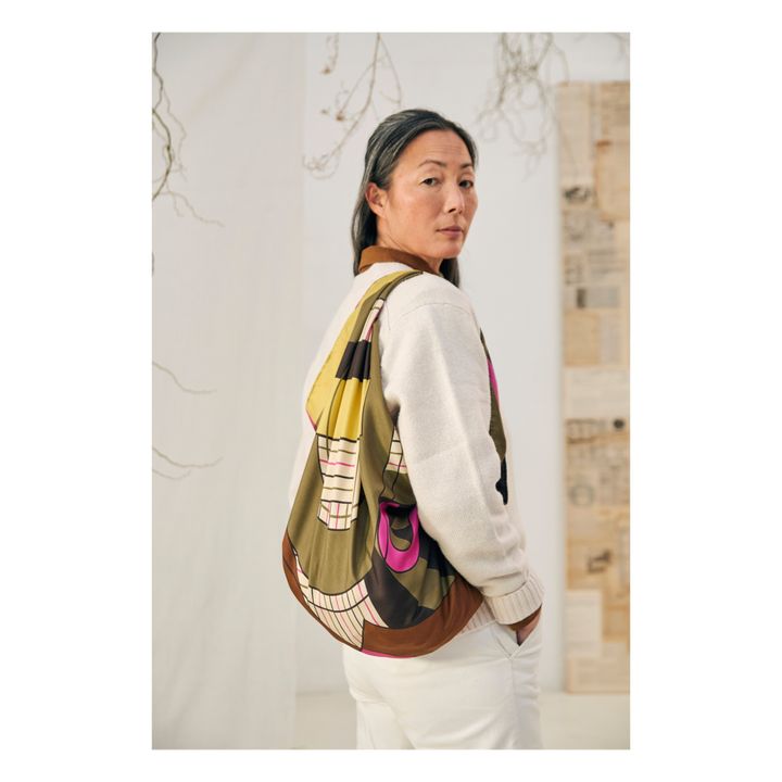 606 Silk Scarf Avellana- Imagen del producto n°4