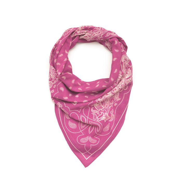 609 Silk Scarf Rosa Fushia- Imagen del producto n°0