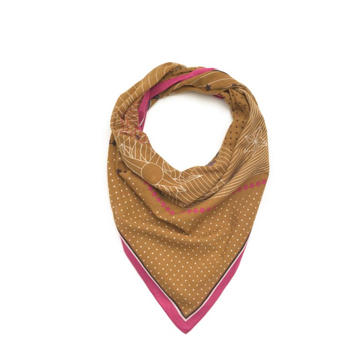 613 Silk Scarf Avellana- Imagen del producto n°0