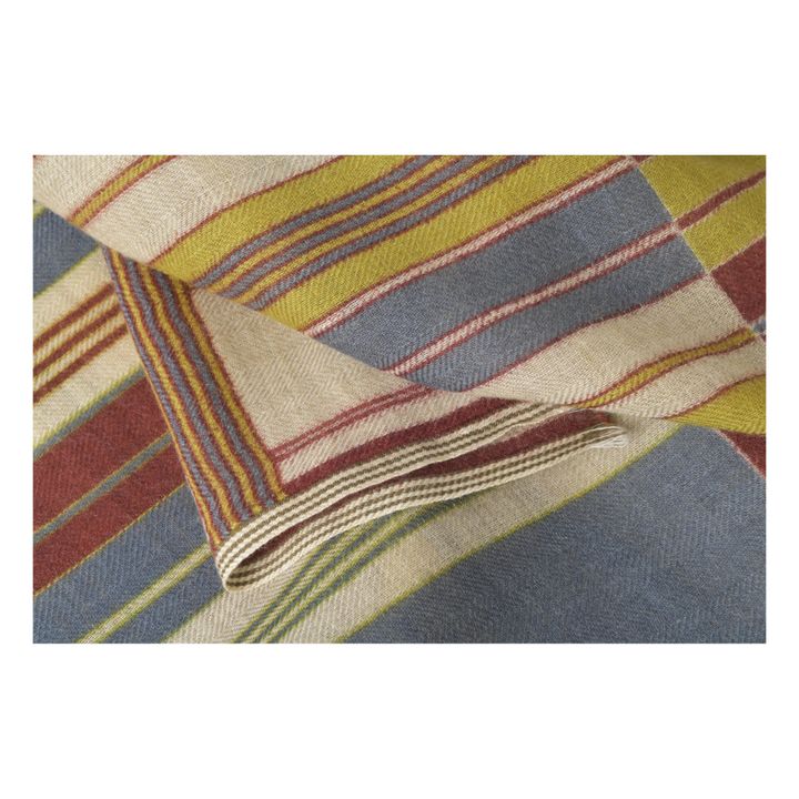 631 Woollen Scarf Azul Gris- Imagen del producto n°2