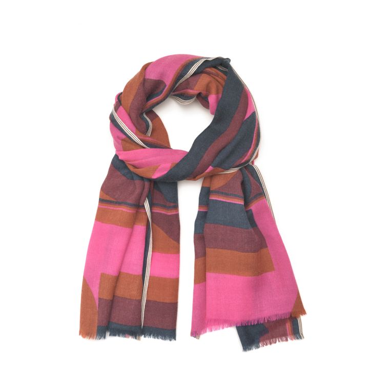 632 Woollen Scarf Rosa Fushia- Imagen del producto n°0