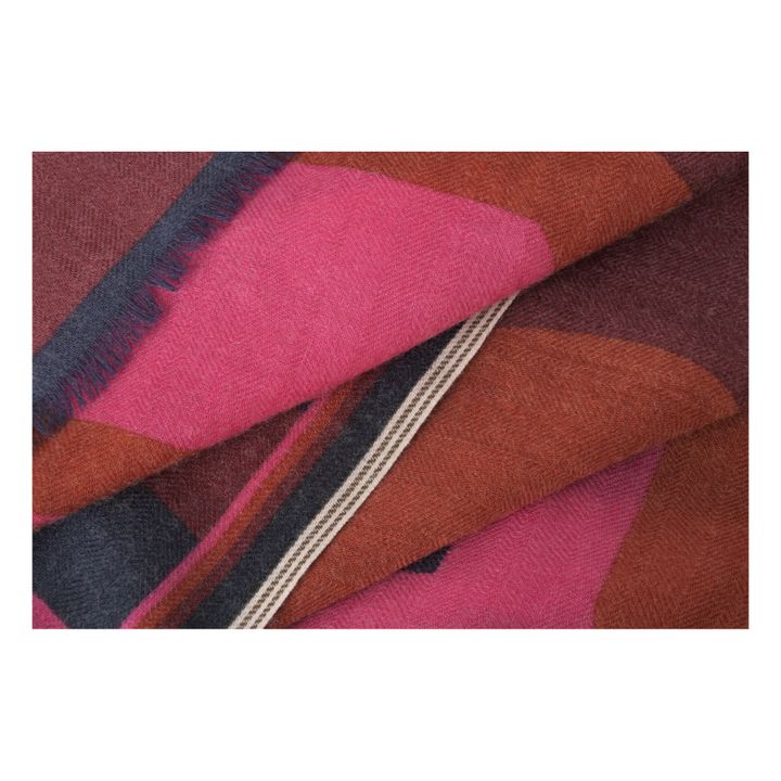632 Woollen Scarf Rosa Fushia- Imagen del producto n°4