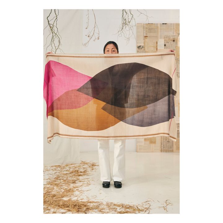 640 Woollen Scarf Rosa Fushia- Imagen del producto n°1