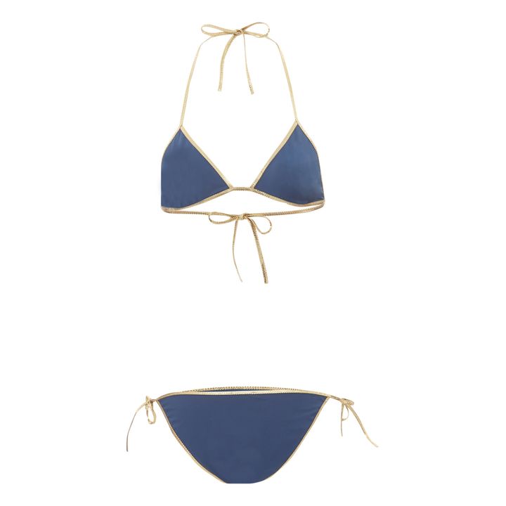 Hampton Reversible Bikini | Azul Noche- Imagen del producto n°1