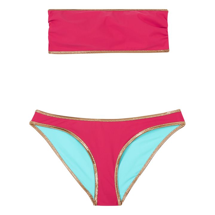 Hampton Reversible Bikini | Fuscia- Immagine del prodotto n°0