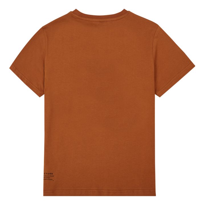 Basement T-shirt | Kamelbraun- Produktbild Nr. 2