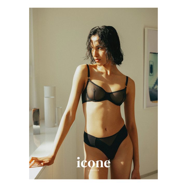 Tiana Sparkly Tulle Briefs | Schwarz- Produktbild Nr. 1