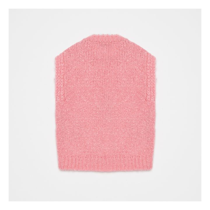 Alpaca Wool Vest Rosa- Immagine del prodotto n°4