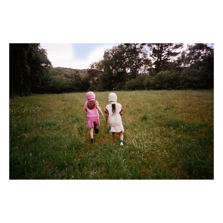 Alpaca Wool Skirt Rosa- Immagine del prodotto n°1