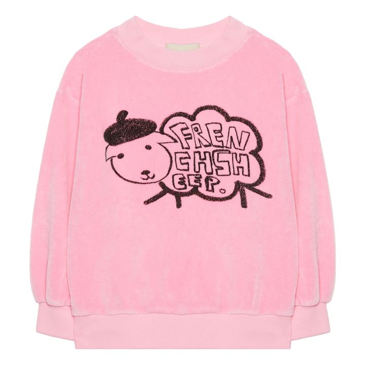 Organic Cotton Sheep Sweatshirt Rosa- Immagine del prodotto n°0
