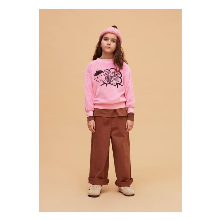 Organic Cotton Sheep Sweatshirt Rosa- Immagine del prodotto n°1