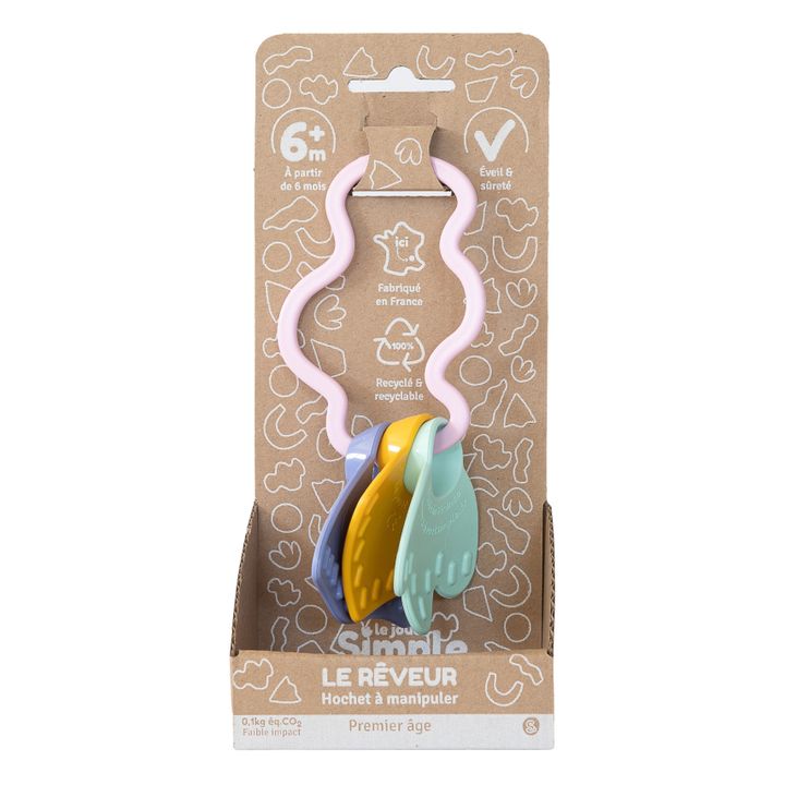 Play Rattle | Rosa- Imagen del producto n°1