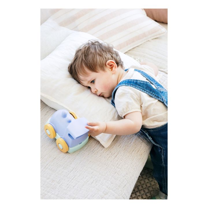 Pull and Push Toy Train | Blue- Product image n°1