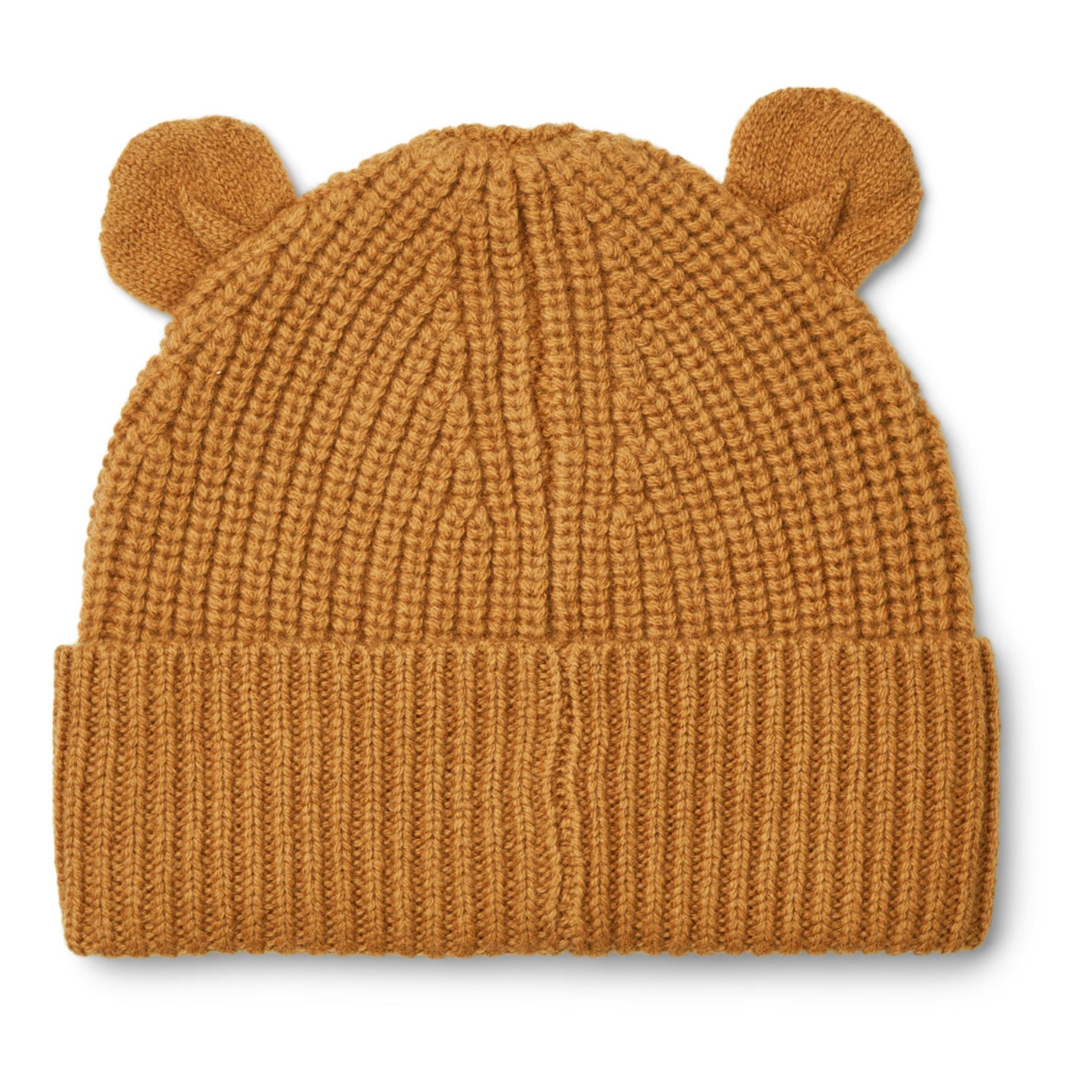 Bonnet Miller Oreilles Laine Merino | Caramel- Image produit n°0