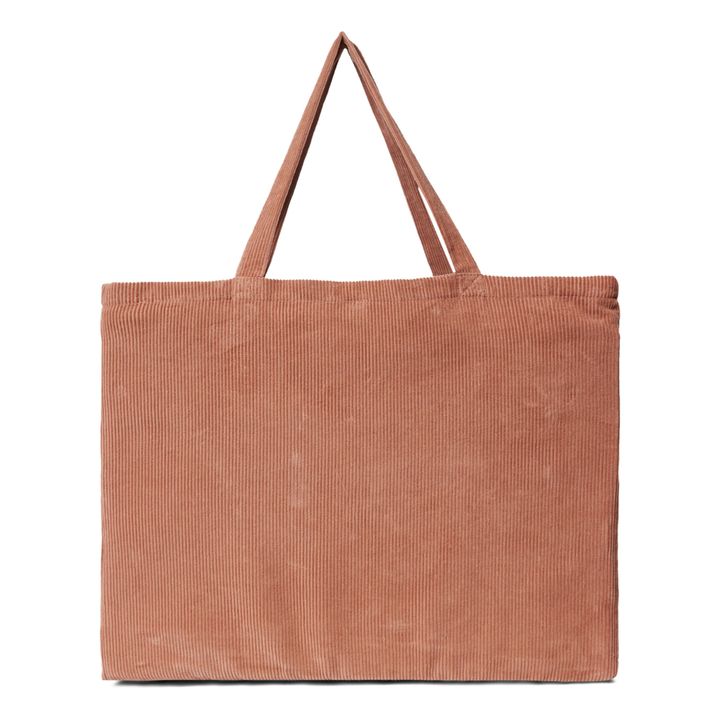 Borsa Tote-Bag, in velluto a costine - Collezione Donna | Rosa antico- Immagine del prodotto n°0
