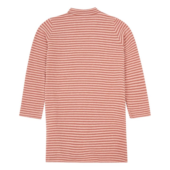 Striped Lurex Knit Dress Pink- Product image n°2