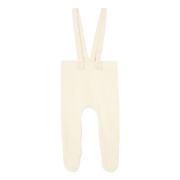 Footed Suspender Knit Harem Pants Crudo- Imagen del producto n°0
