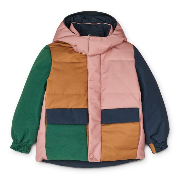 Parka reversible de poliéster reciclado Paloma | Rosa- Imagen del producto n°0