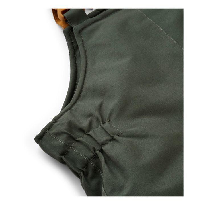 Pantalón de esquí de poliéster reciclado Sjer | Verde Oscuro- Imagen del producto n°2