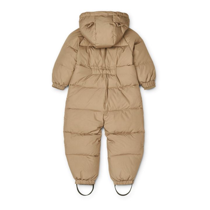 Mono de esquí de poliéster reciclado Sylvie | Beige- Imagen del producto n°4