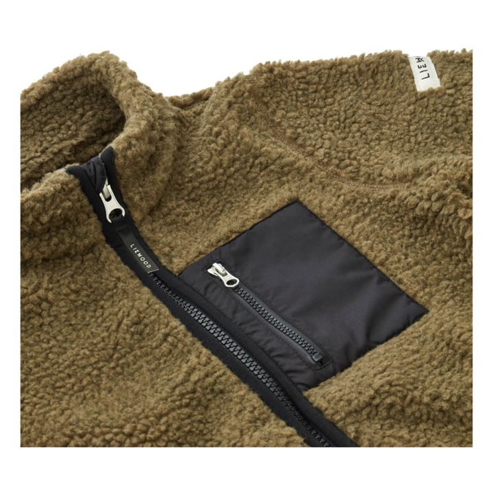 Nola Recycled Polyester Jacket | Khaki- Produktbild Nr. 1