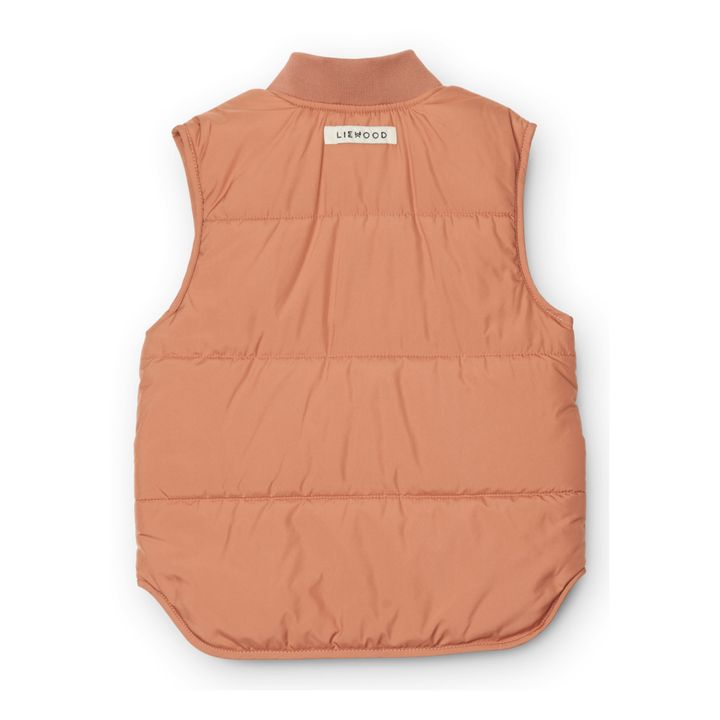 Chaleco sin mangas de poliéster reciclado Allison | Rosa- Imagen del producto n°4