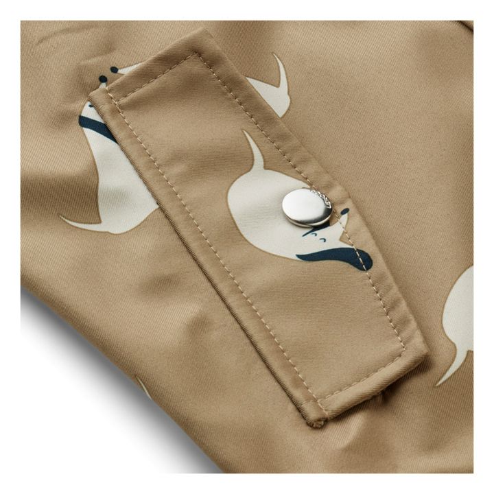 Conjunto impermeable estampado Dakota | Marrón- Imagen del producto n°2