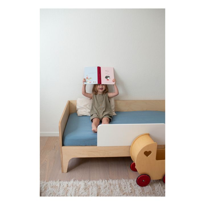 Organic Cotton Fitted Sheet - 60 x 120 cm | River- Imagen del producto n°1