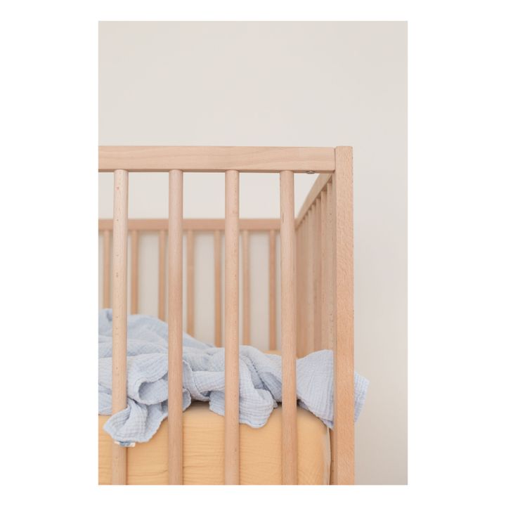 Mussola in fasce, in cotone bio, dimensioni: 120x120 cm | Cloud- Immagine del prodotto n°3