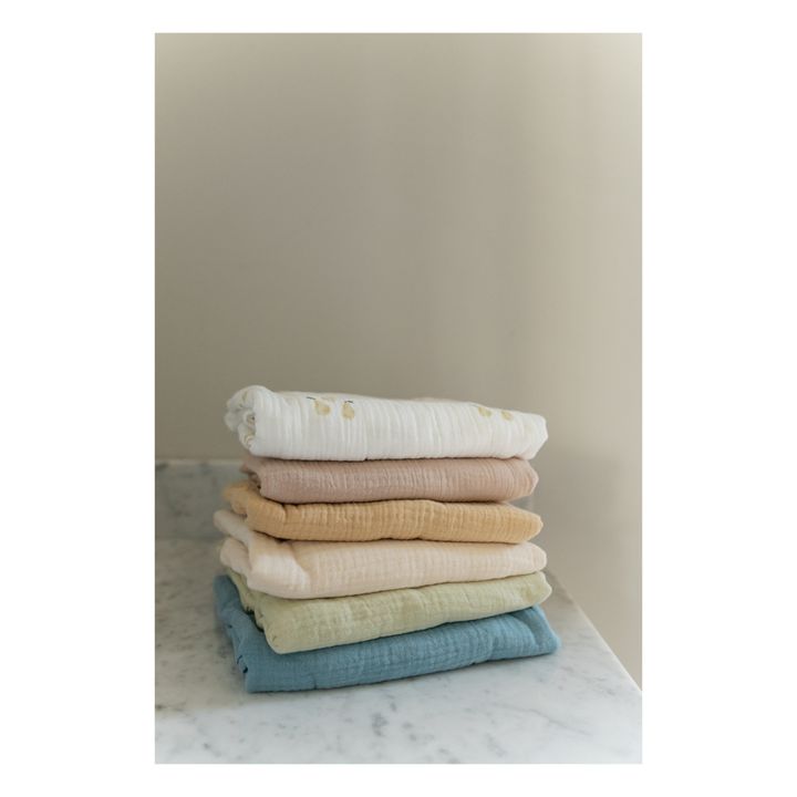 Mussola in fasce, in cotone bio, dimensioni: 120x120 cm | Oat- Immagine del prodotto n°3